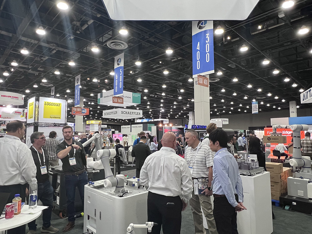 安全皮膚,輕量型協作機器人-5 大方案！越疆機器人參展美國 AUTOMATE