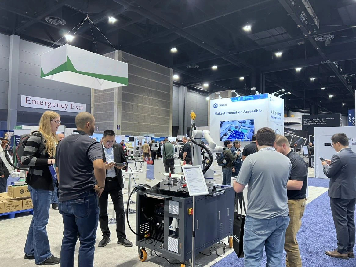 安全皮膚,輕量型協作機器人-Automate 2024 ! 越疆邀你共同 “焊” 動自動化未來 !