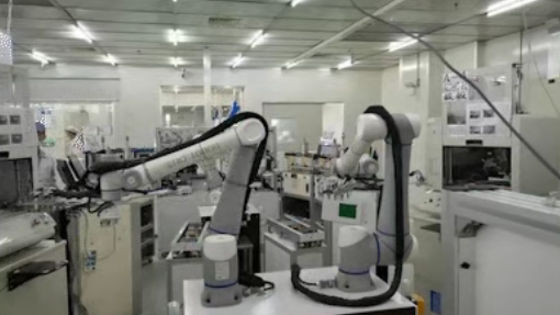 PCB板燒錄流水線上下料