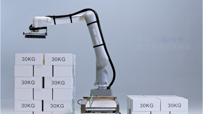 協(xié)作機器人,人機協(xié)作機器人-尋找可靠的大負(fù)載搬運機器人廠家？越疆CR30H如何以30kg負(fù)載與IP67防護重塑工業(yè)搬運新標(biāo)準(zhǔn)